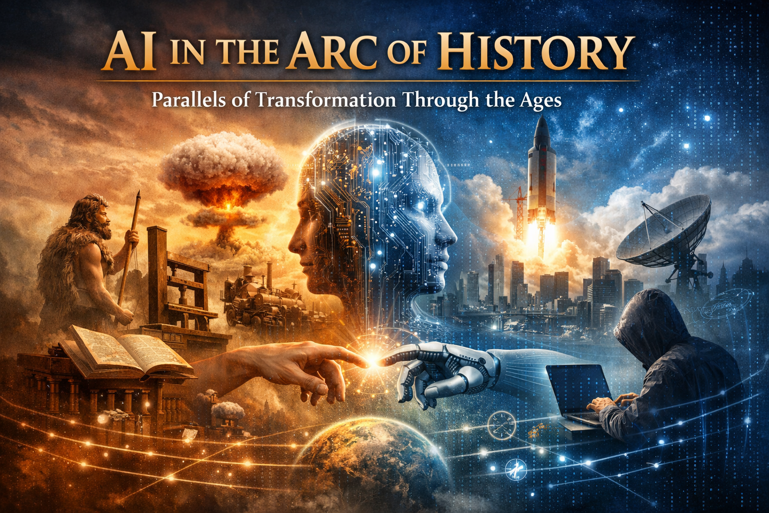 AI in the Arc of History: Parallels of Transformation Through the Ages