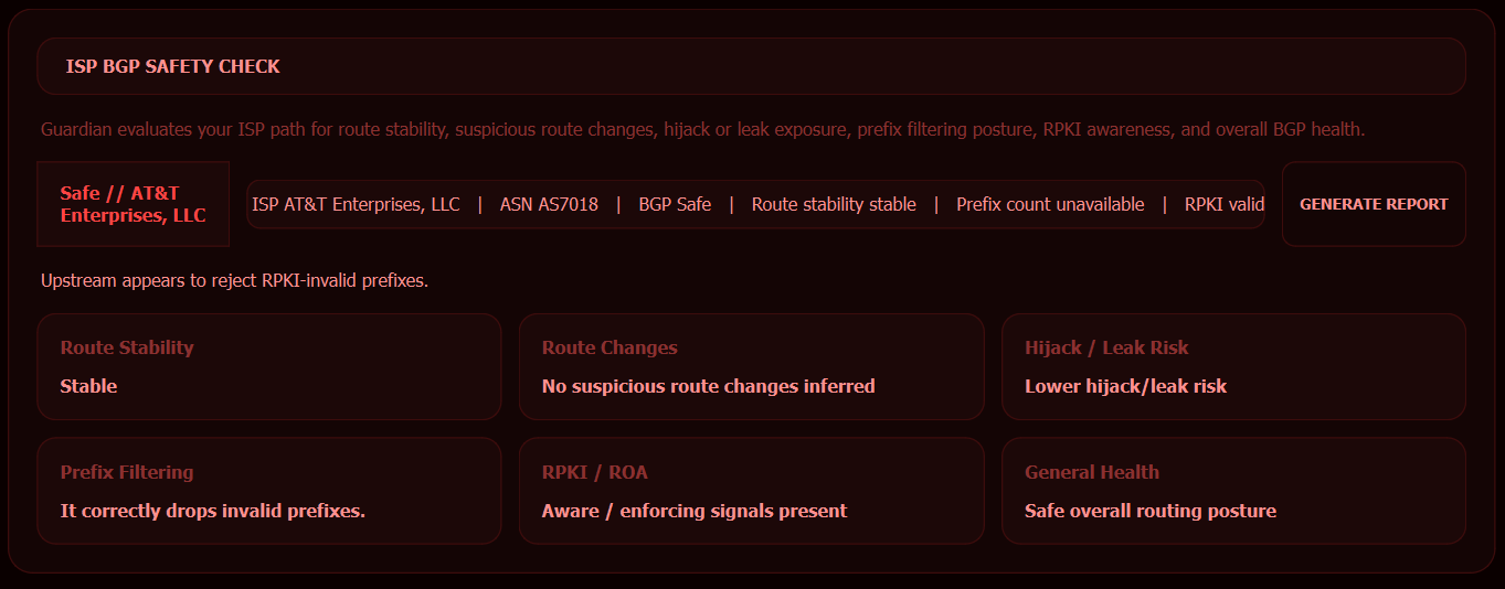 Introducing BGP Safety Monitoring: See the Internet Path Behind Your Connection